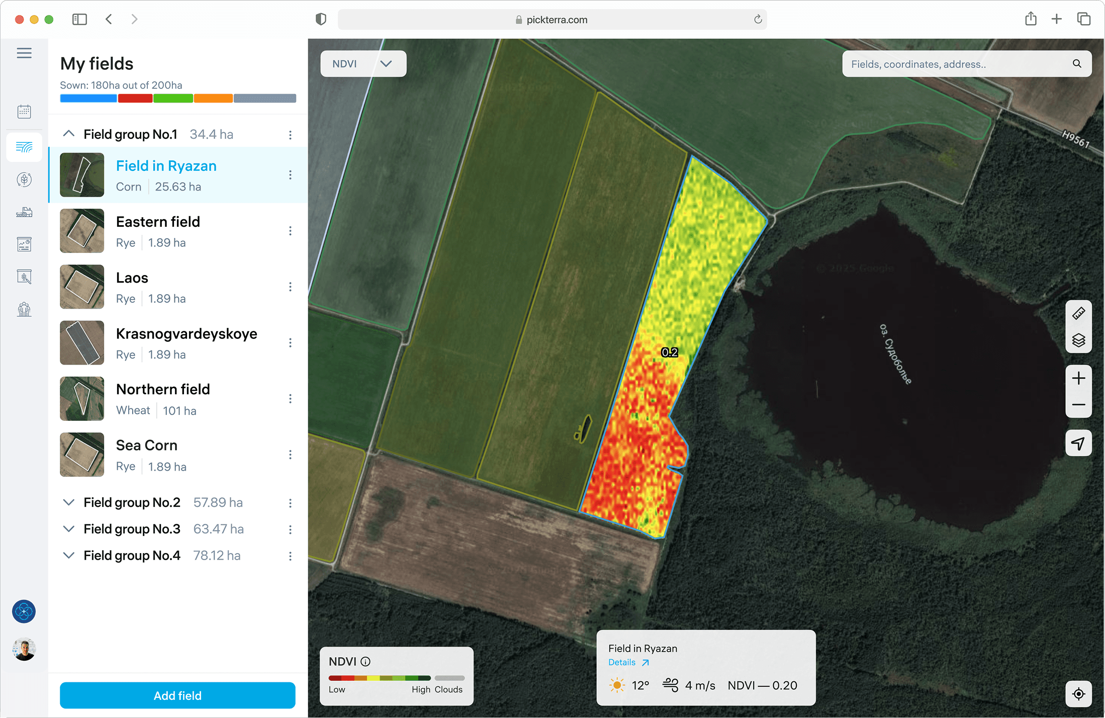 Агроплатформа на базе AI